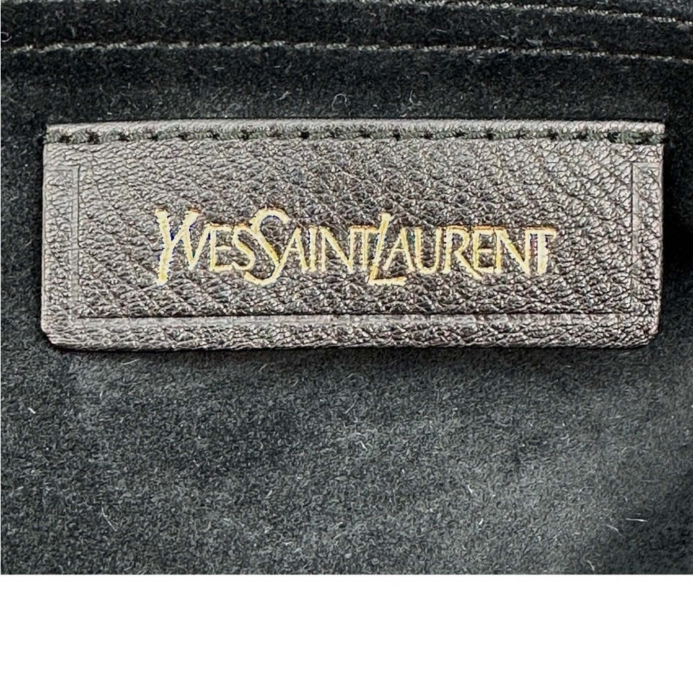 RARE! Yves Saint Laurent animal Print Pony Hair bag - Picture 4 of 14